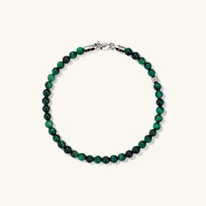 Mejuri 4mm Gemstone Beaded Bracelet